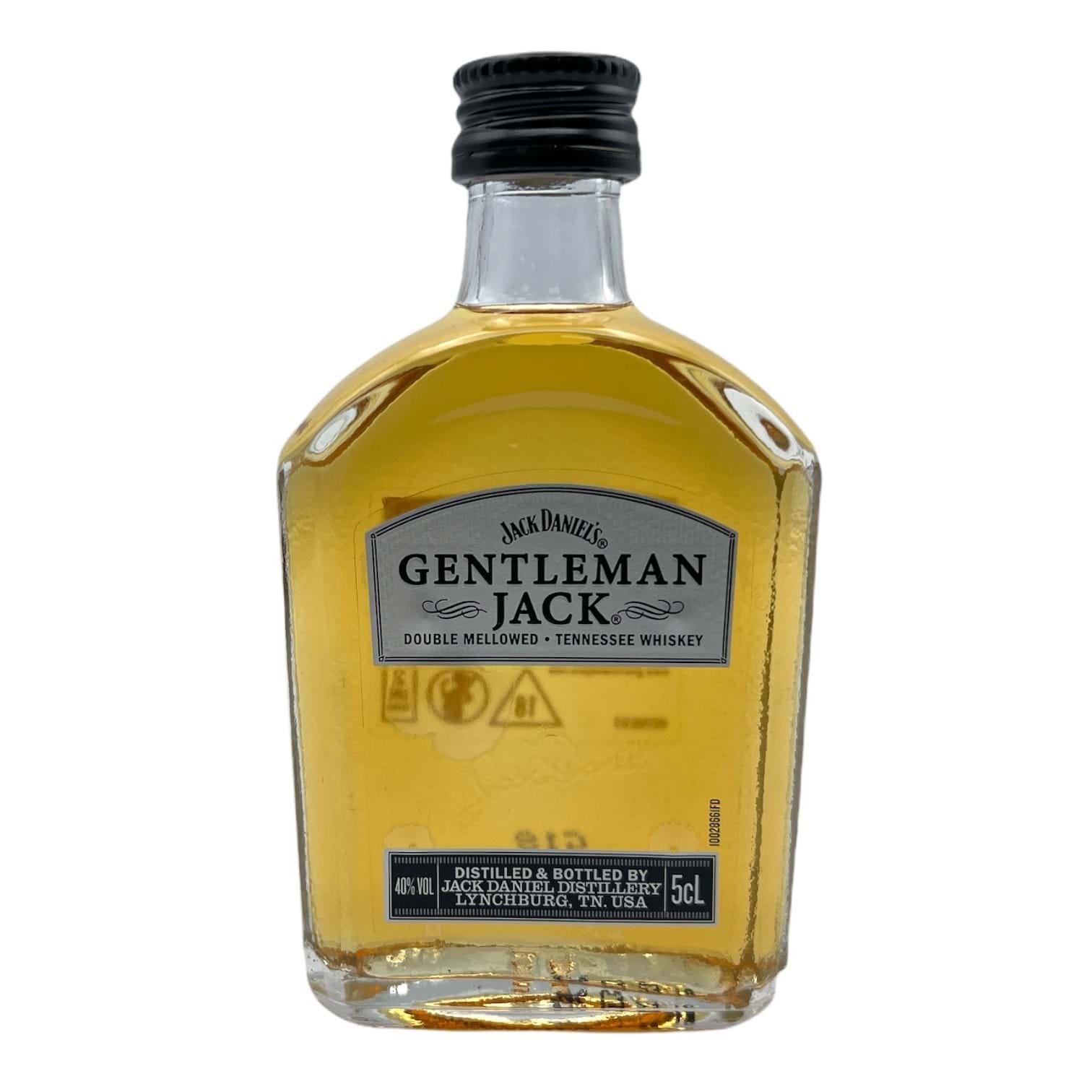 JACK DANIEL\'S Whiskey \'Gentleman Miniature Tennesse 40%abv Jack\' (5cl) Double Dunells - Mellowed Rare