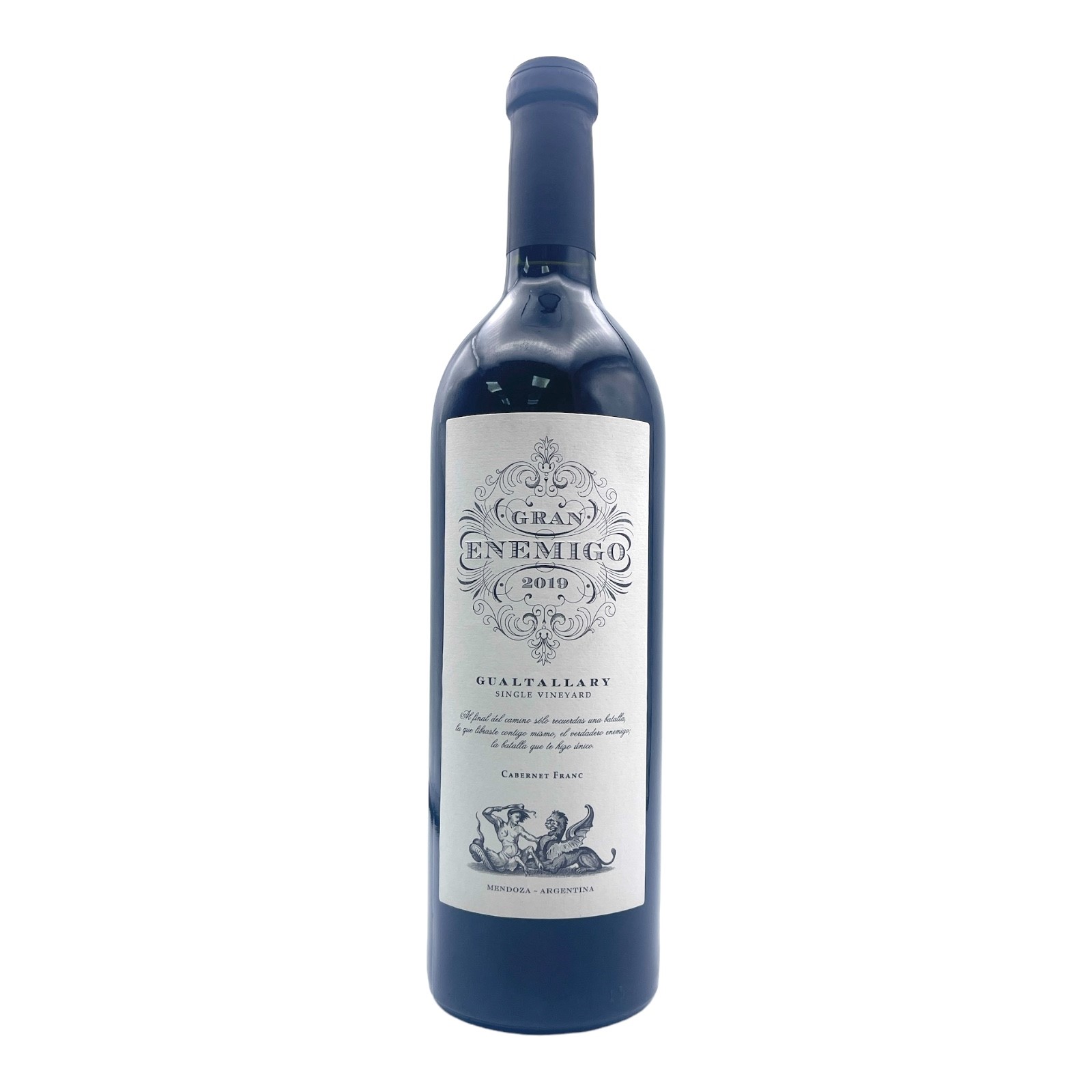 BODEGA ALEANNA Gualtallary Single Vineyard Cabernet Franc Gran Enemigo Tupungato Mendoza 2014 Bottle Dunells