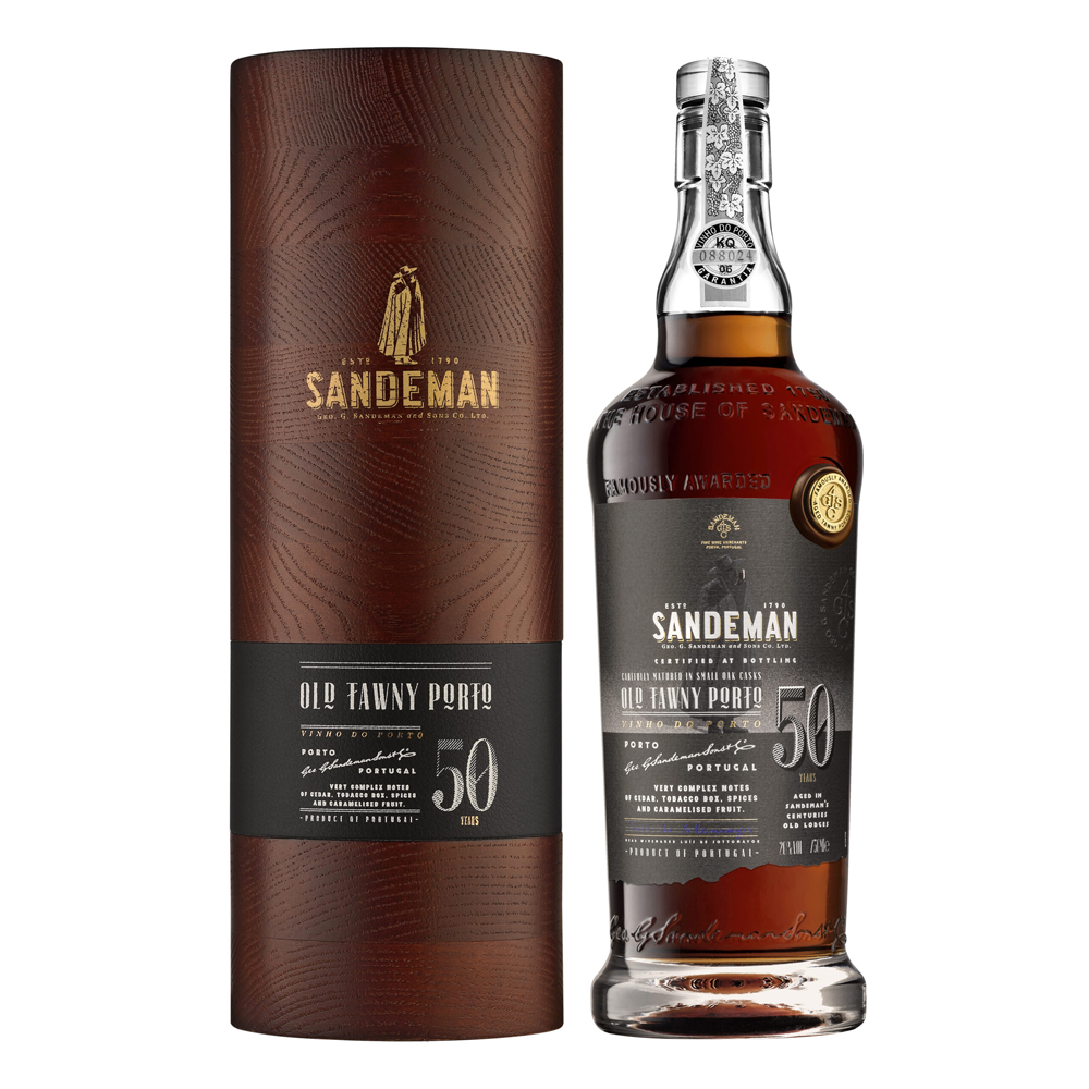 SANDEMAN 50 Year Old Tawny Port - Douro Valley Bottle 20%abv VGN (los) -  Dunells