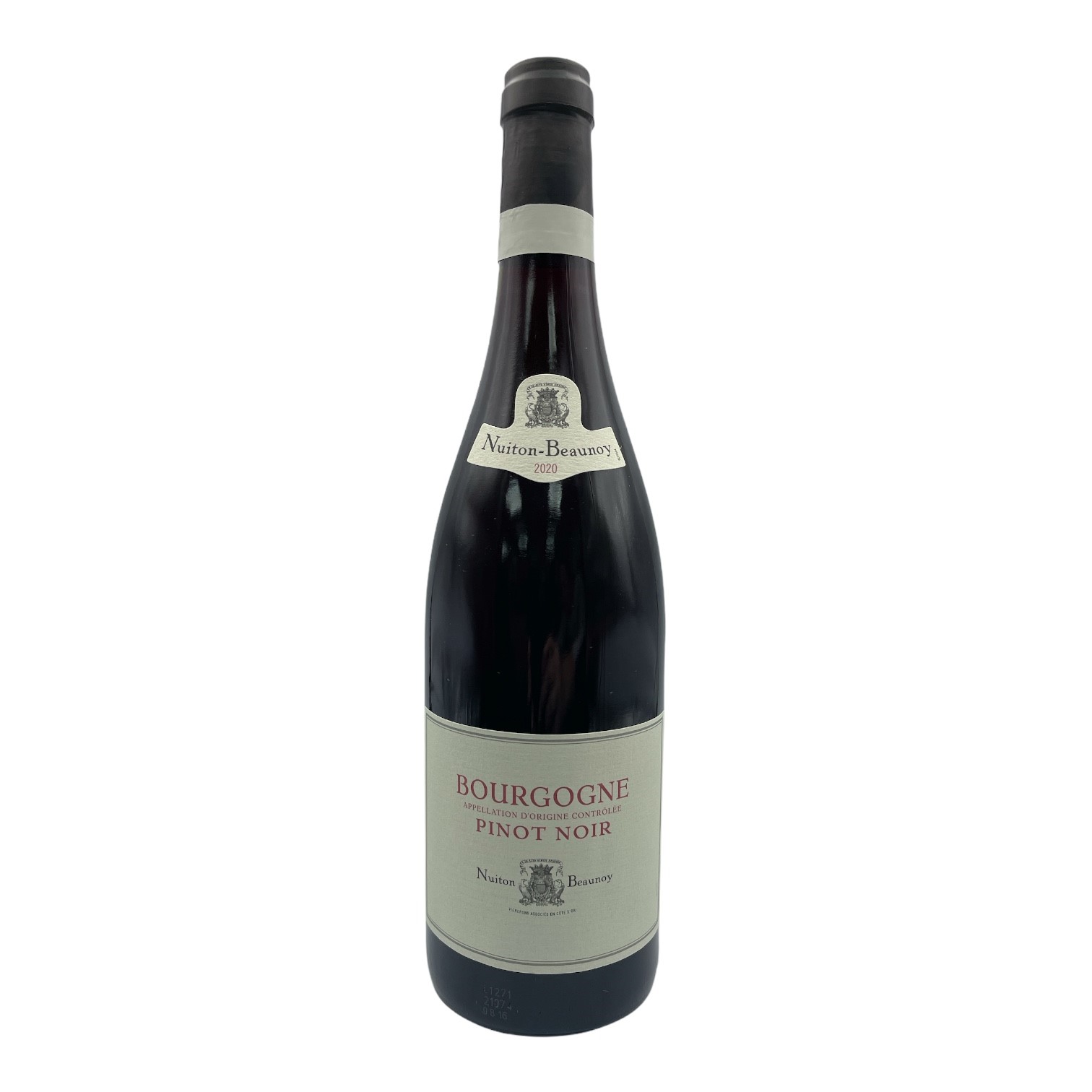 NUITON-BEAUNOY Bourgogne Pinot Noir 2020 Bottle/nc 12.5%abv - Dunells