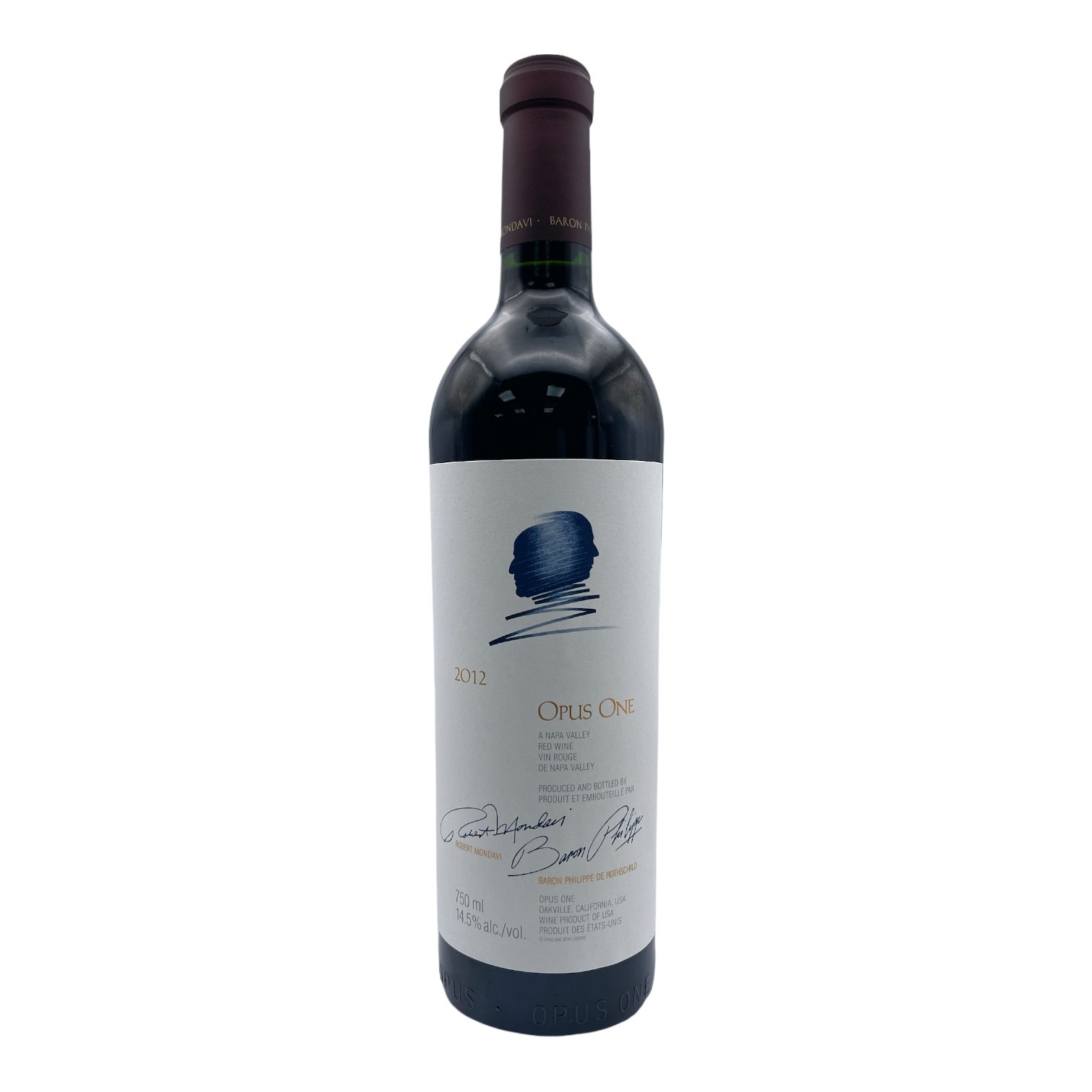 ROBERT MONDAVI Opus One 2012 Bottle - NO DISCOUNT - Dunells