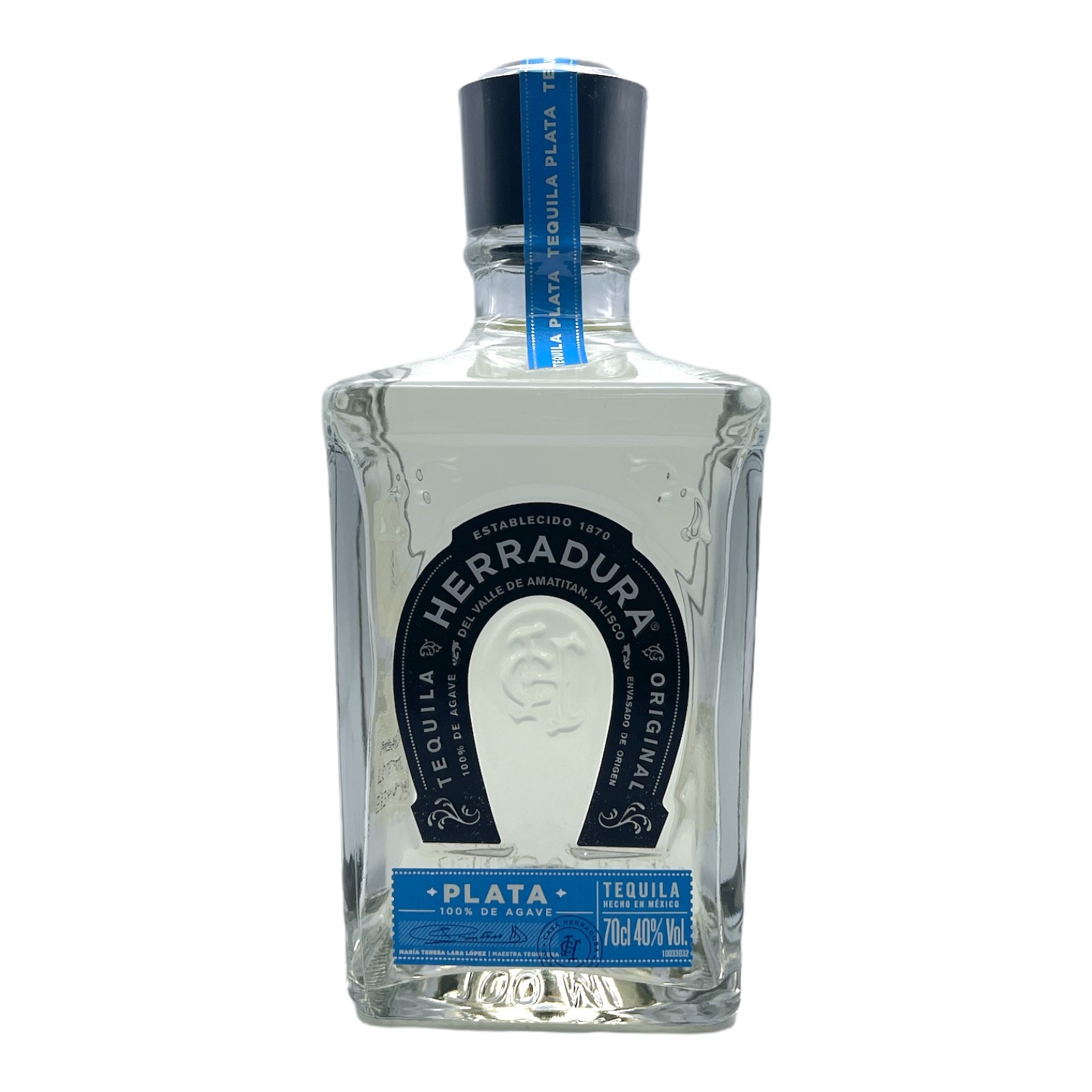 HERRADURA Plata Tequila Blanco Mexico (100% Agave) Bottle (70cl